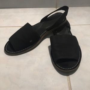 Black sandals
